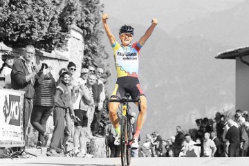 Alessandro Covi vittorioso sul Ghisallo