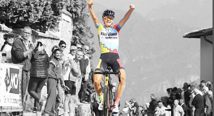 Alessandro Covi vittorioso sul Ghisallo