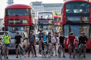 cyclists-london